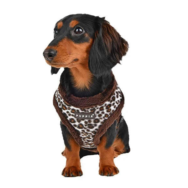 Puppia Leopard Harness A - Winter-Softgeschirr