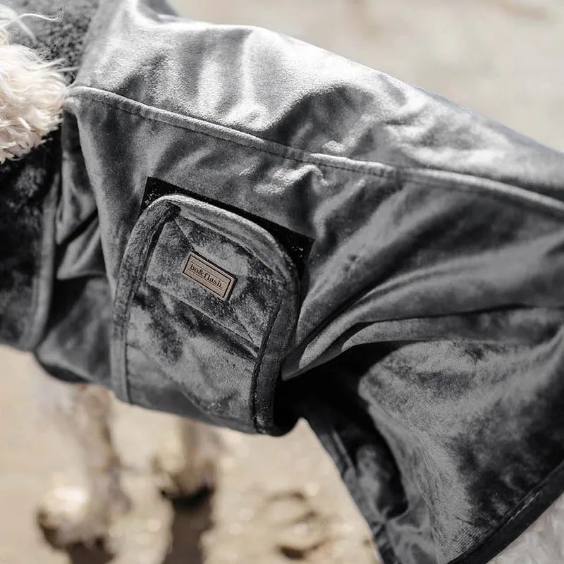 Bademantel Ashville "Dark Grey"