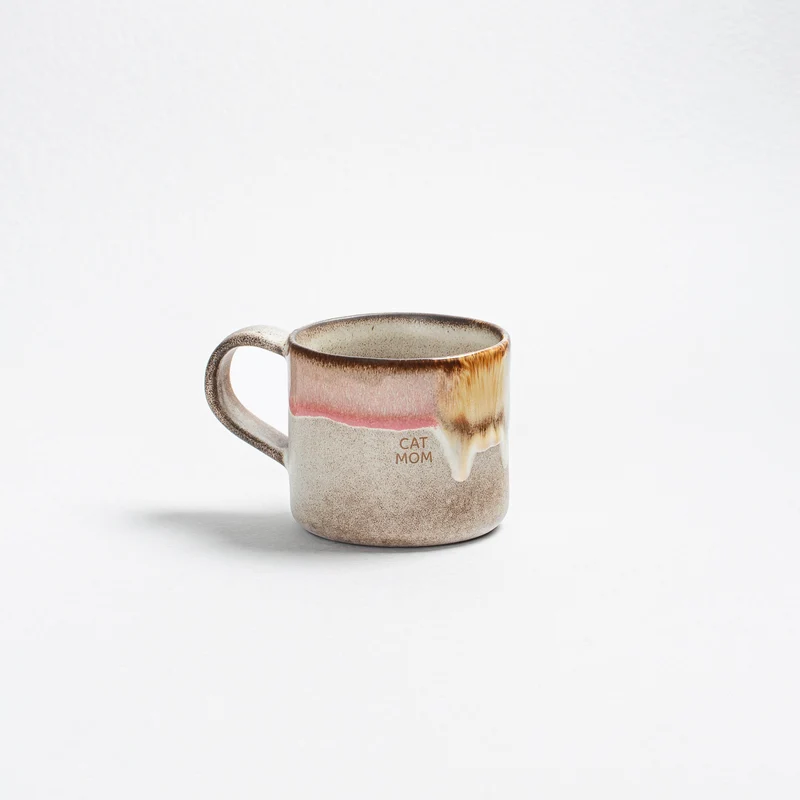 Melting Ice Cream Becher, Cat Mom