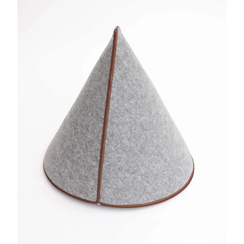 Pet & Co. Hunde und Katzen Kuschelhöhle Tonto - Felt Grey