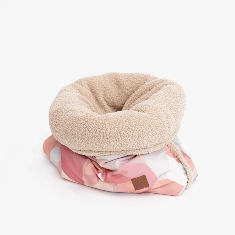 Pet & Co. Kuschelsack / Snuggle Bed Canvas Teddy Fur