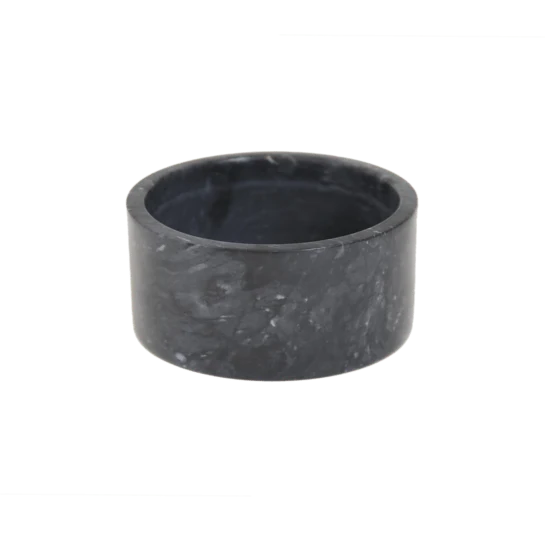 Kentucky Hundenapf Marmor - Schwarz