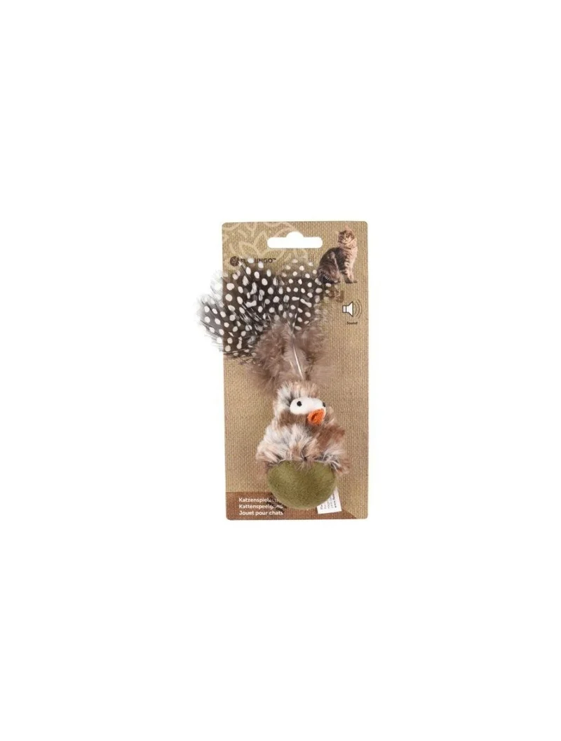 Spielzeugkatze, Natura Delight Bird mit Sound