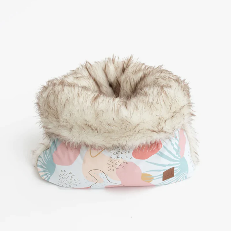 Pet & Co. Kuschelsack / Snuggle Bed Canvas Faux Fur
