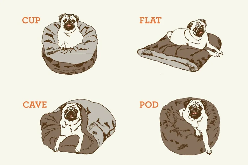 P.L.A.Y. Snuggle Bed - Kuschelsack / Hundebett Leopard Nature