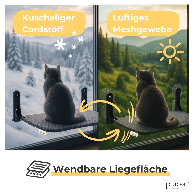 Katzenfensterliege "MILA"