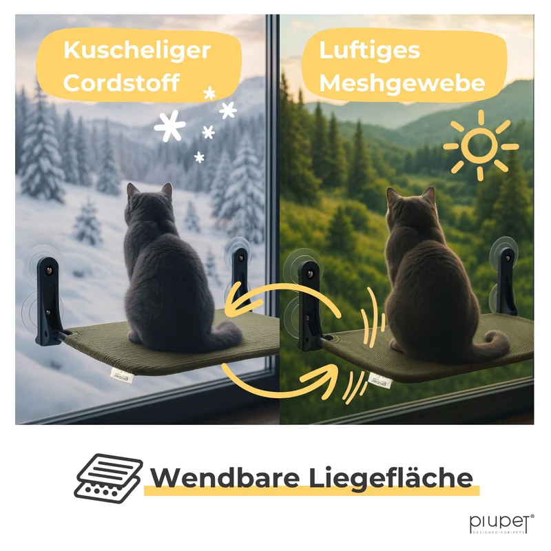 Katzenfensterliege "MILA"