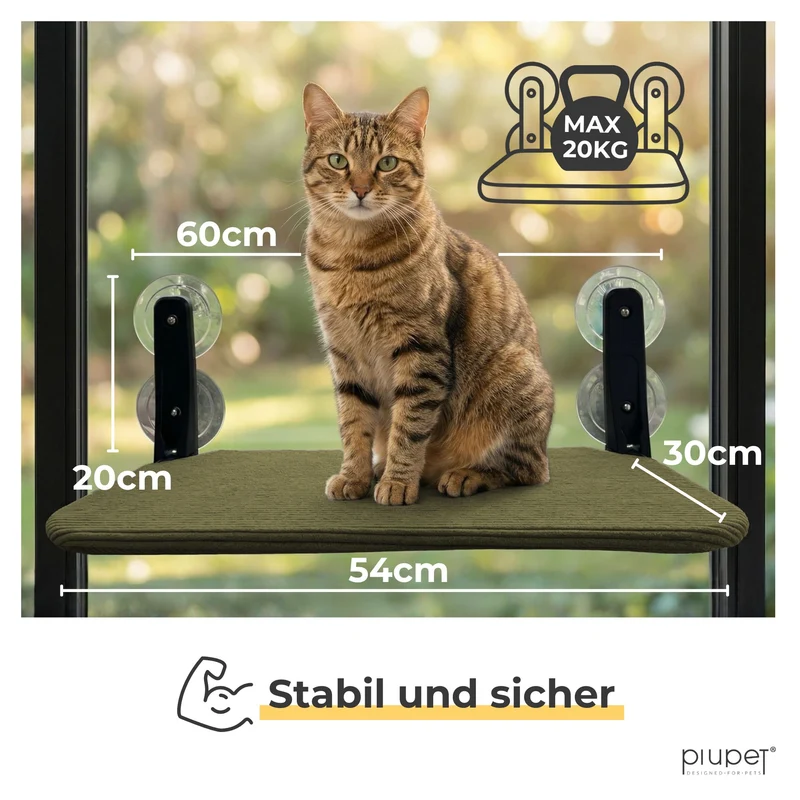 Katzenfensterliege "MILA"