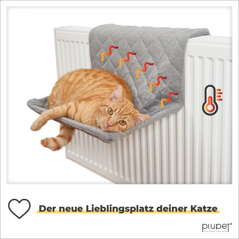 Katzen-Heizungsliege "PEPE"