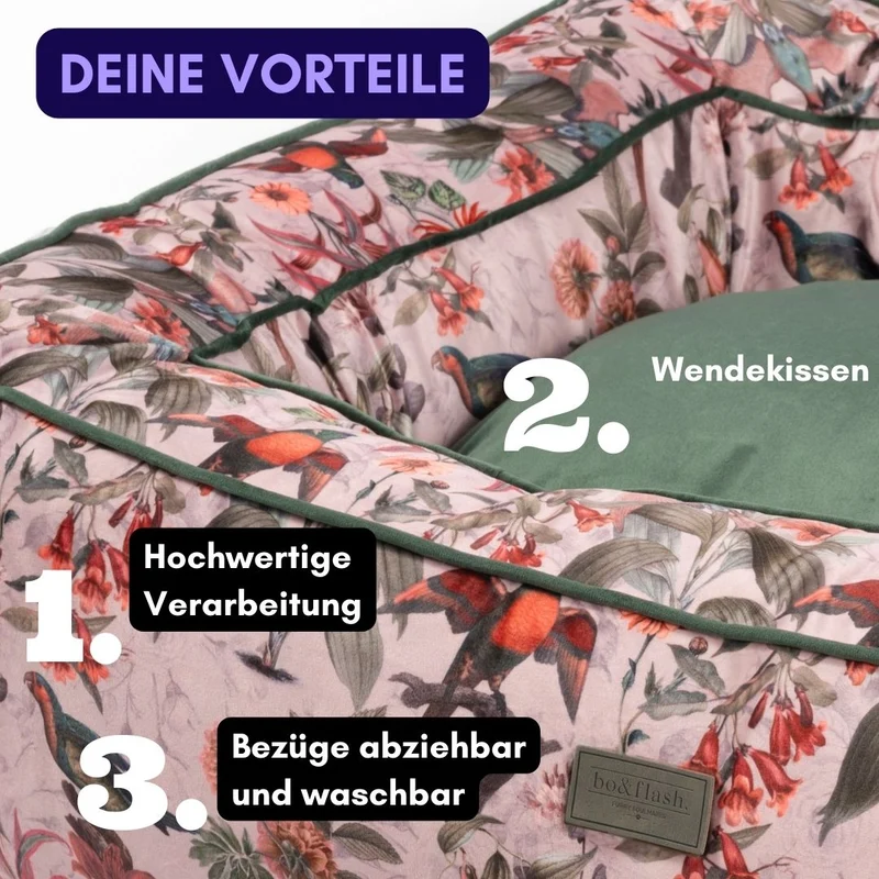 Hundebett Boise "Elodie"