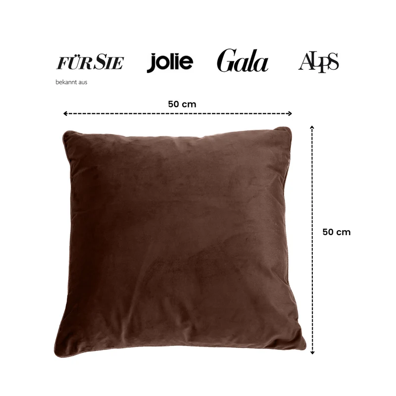 Sofa-Kissen Atlanta "Taupe"