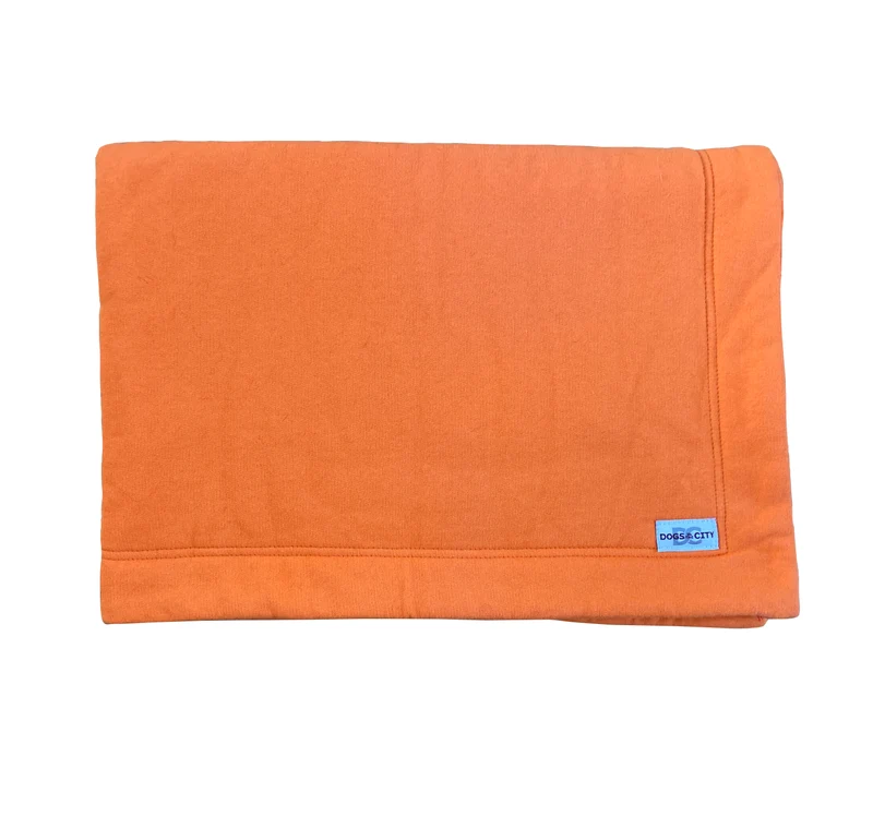 DOGS IN THE CITY - Plaid Sports orange