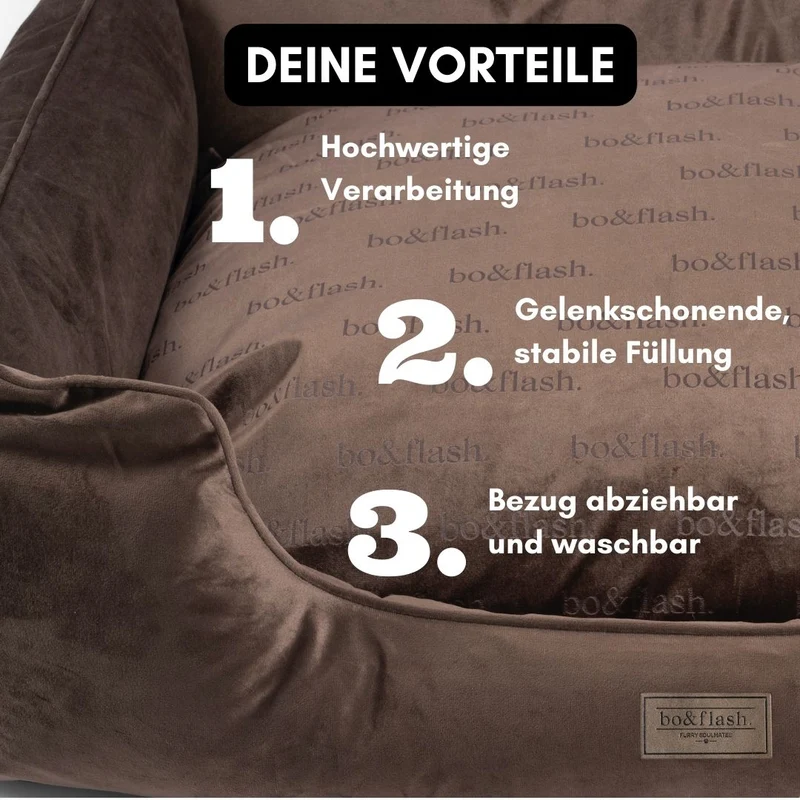 Hundebett Austin "Taupe"