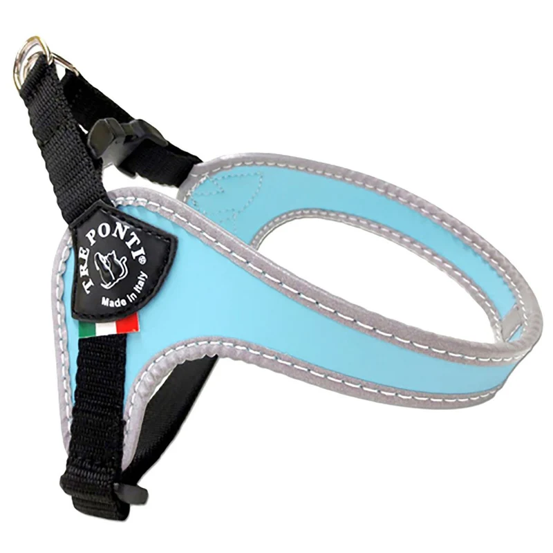 Tre Ponti Hundegeschirr Easy Fit Classic, verst. Bauchgurt, reflektierender Rand