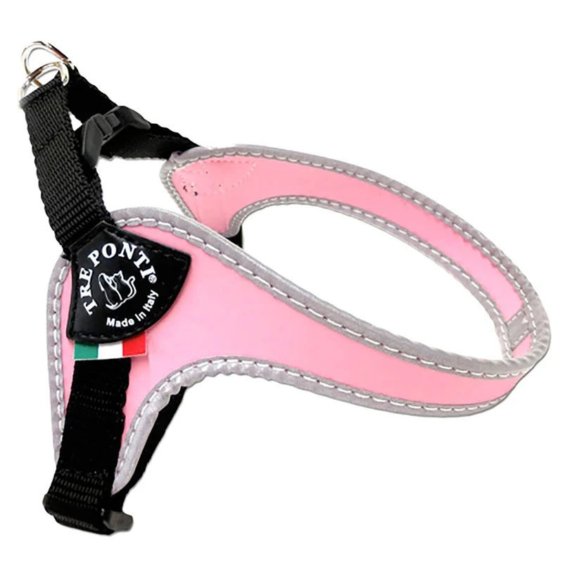 Tre Ponti Hundegeschirr Easy Fit Classic, verst. Bauchgurt, reflektierender Rand