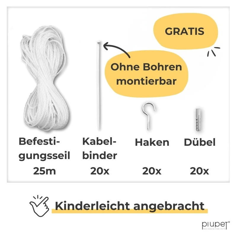 Katzennetz "LUI"