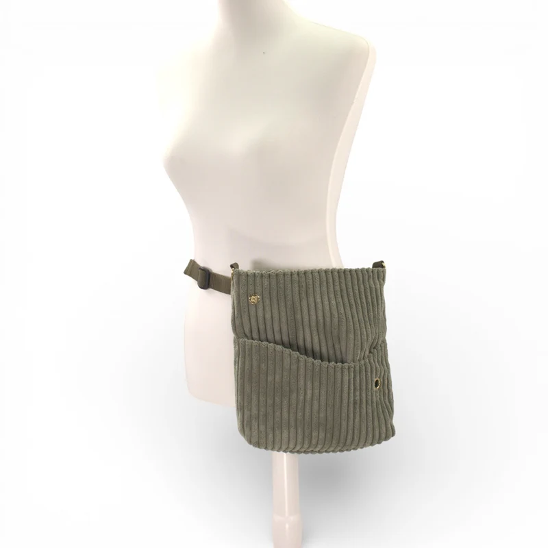 Gassitasche BIG Cord Pistacchio