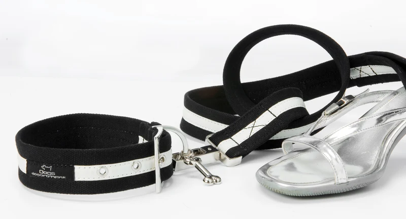 Dogs Department - Canvas Set Bordeaux/Weiß