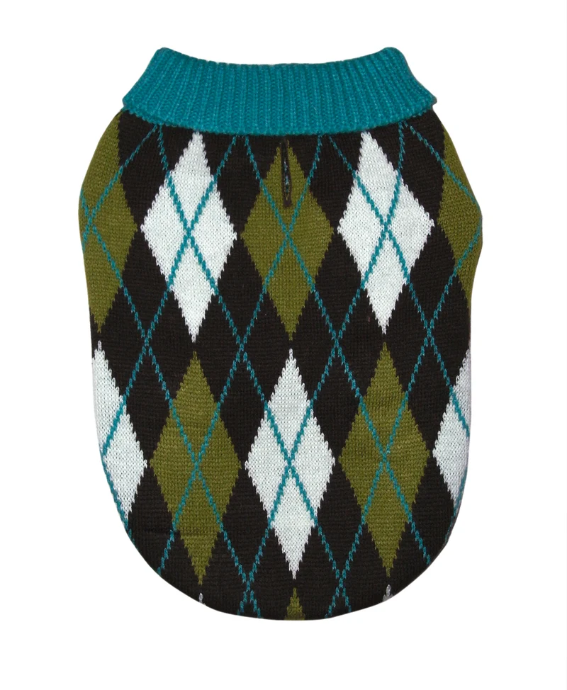 Pullover Argyle - Einzelstück