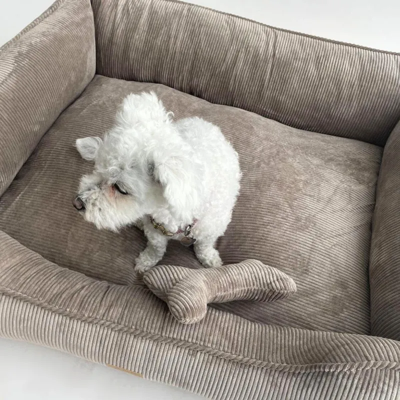 Ann Habor - Bari Hundebett - Reisbraun