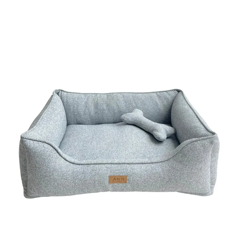 Ann Habor - Lugano Hundebett - Hellgrau