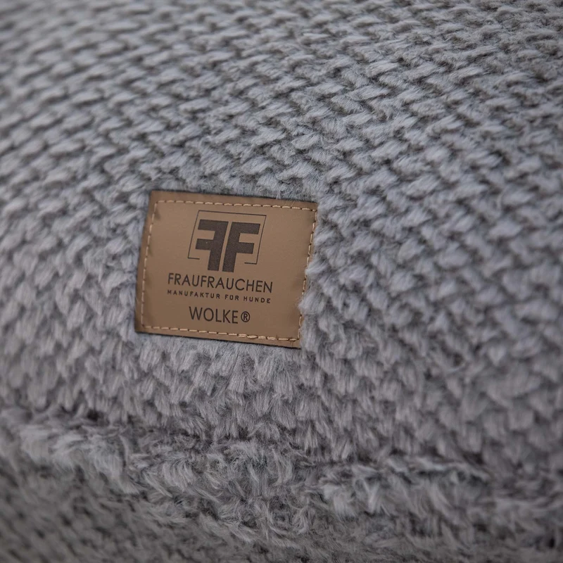 Hundebett Wolke® Dots Grey