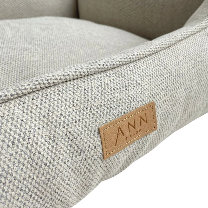 Ann Habor - Lugano Hundebett - Hellbeige
