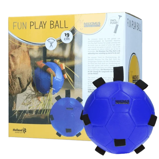 Aktivitätsspielzeug - Ball für Karotten - Blau
