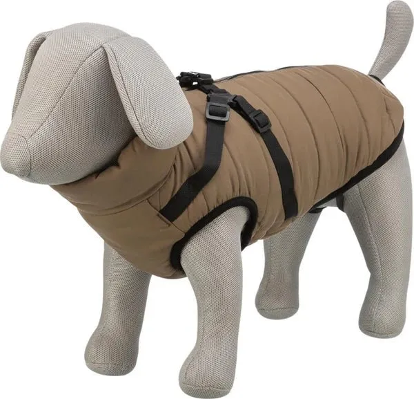 Trixie - Pirou Winterjacke mit Hundegeschirr - Sand