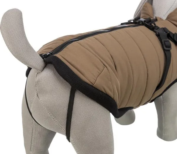 Trixie - Pirou Winterjacke mit Hundegeschirr - Sand