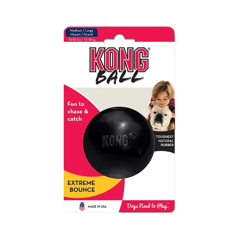 KONG - Extreme Ball M/L - Schwarz