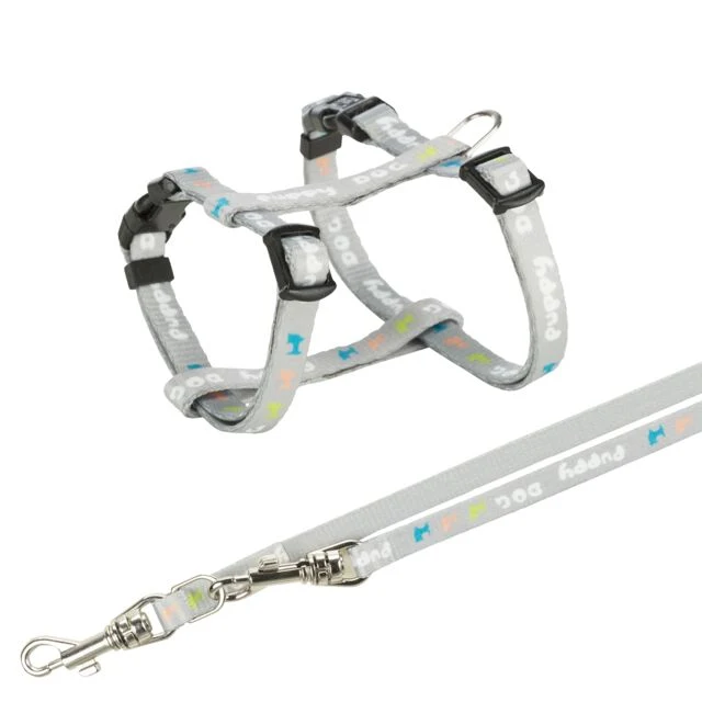 Trixie Junior Welpengeschirr mit Leine - Mint - 2 Meter