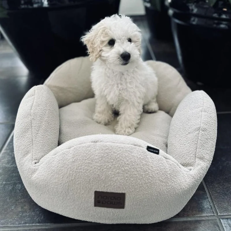 Nordic Paws - Flora Hundebett - Beige