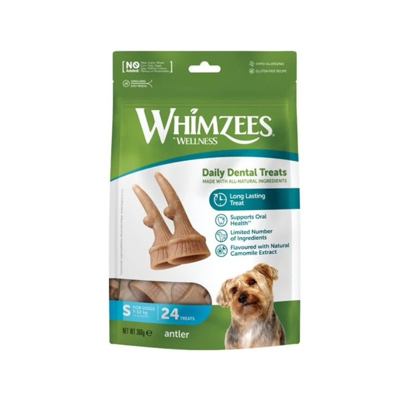 Whimzees – Natürliche Kausnacks für große Hunde – 6 Stück.