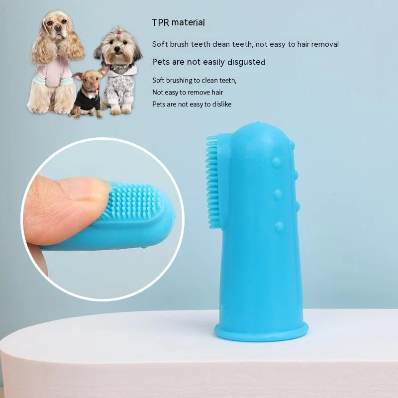 Haustier Zahnbürste Finger Katze&Hund