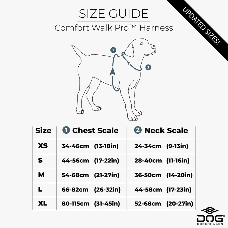 Dog Copenhagen - "Comfort Walk Pro™" Geschirr - Rot