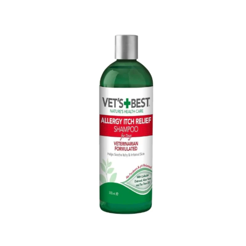 Vets Best – Beruhigendes Shampoo gegen Allergien – 500 ml