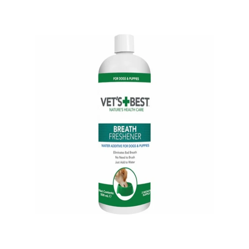 Vets Best – Tropfen für frischen Atem – 500 ml