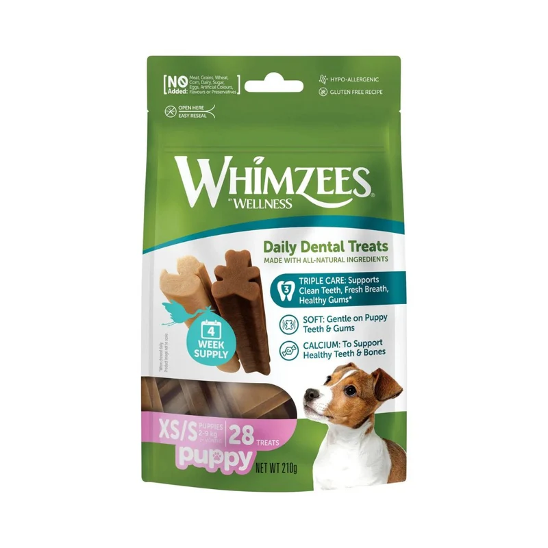 Whimzees - Kausnacks für kleine Welpen - 28 Stk.