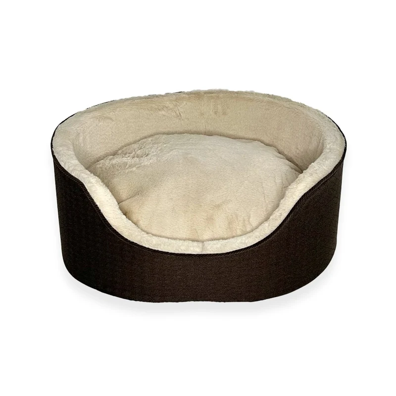 Barkly Nero Hundebett – Dunkelbraun