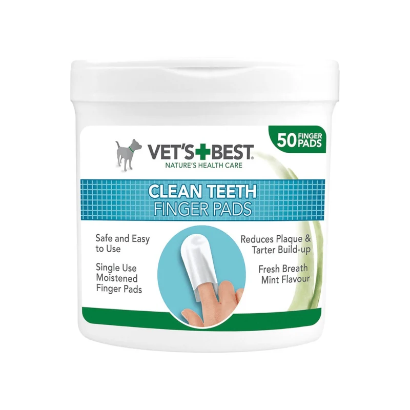 Vets Best - Fingertip zur Zahnpflege - 50 Stk