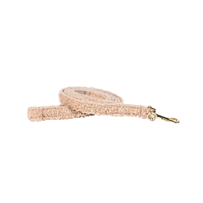 Kentucky Hundeleine Teddy Fleece 120 cm - Beige