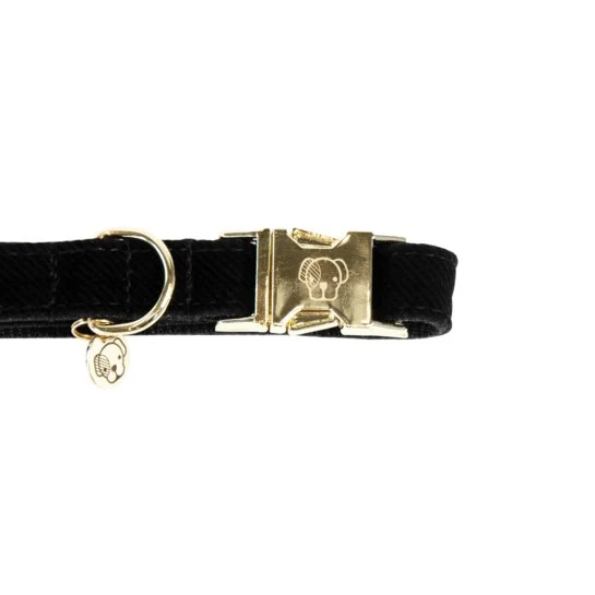 Kentucky Hundehalsband Cord - Schwarz