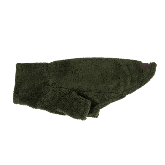 Kentucky Hundepullover – „Teddy Fleece“ – Grün