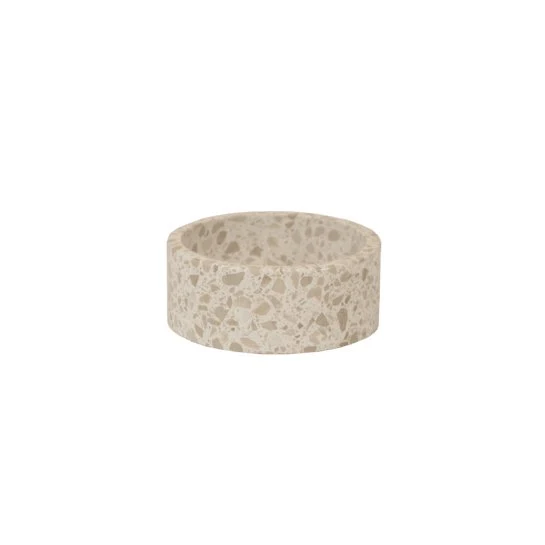 Kentucky Hundenapf Terrazzo Stein - Beige