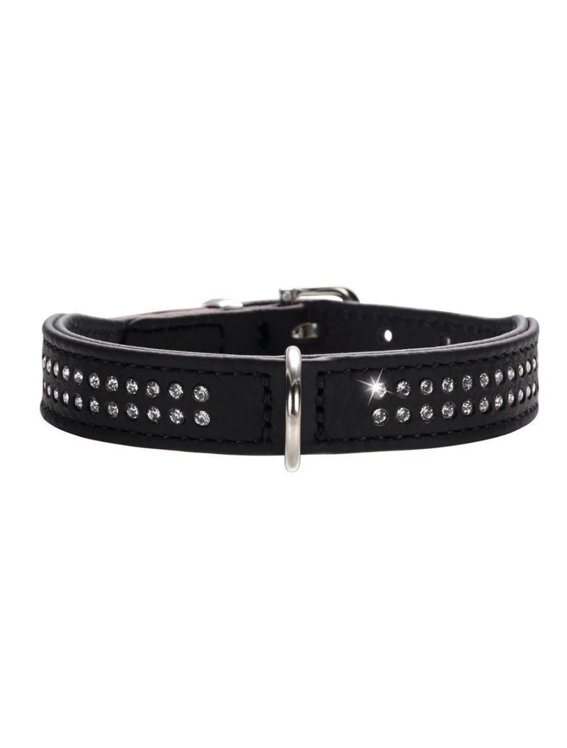 Jägerhalsband – „HB Diamond Petit“ – Schwarz