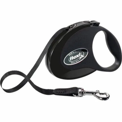 Flexi Style Hundeleine, Leine - schwarz