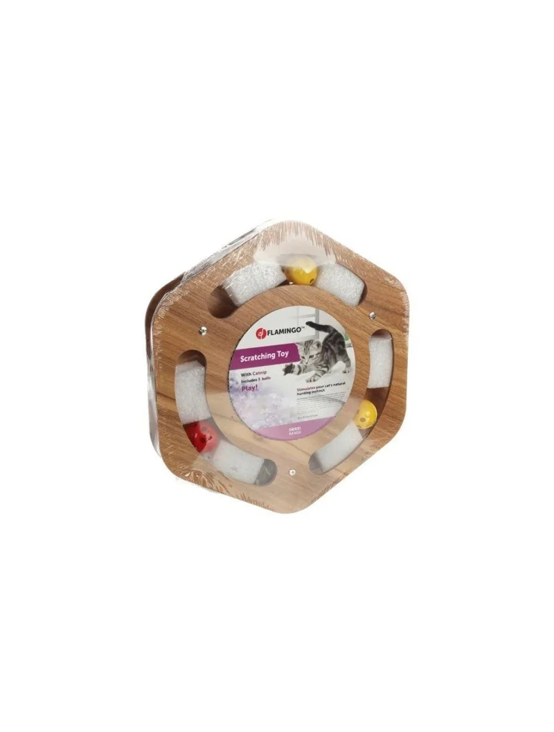 Flamingo Aktivitätsspielzeug Densi Hexagon