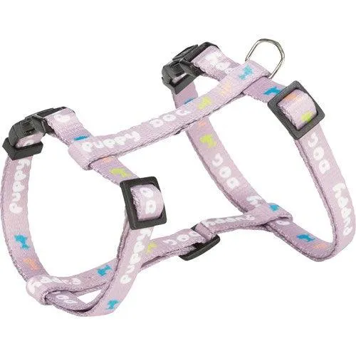 Trixie Junior Welpengeschirr mit Leine - Helllila - 2 Meter