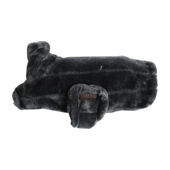 Kentucky Hundepullover – „Fake Fur“ – Grau